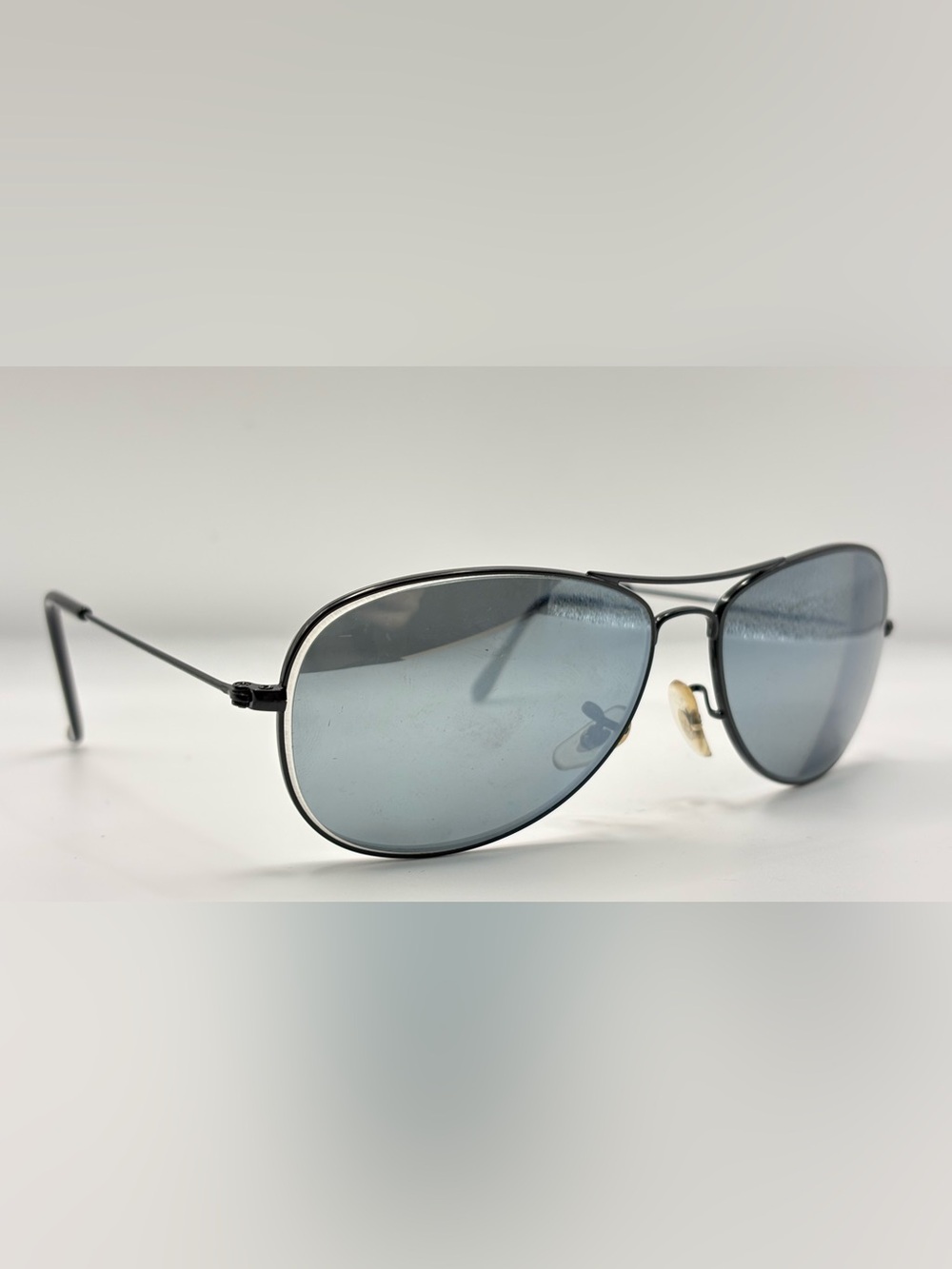 Ray Ban RB3362 Cockpit Black Pilot Metal Sunglasses Frames Only